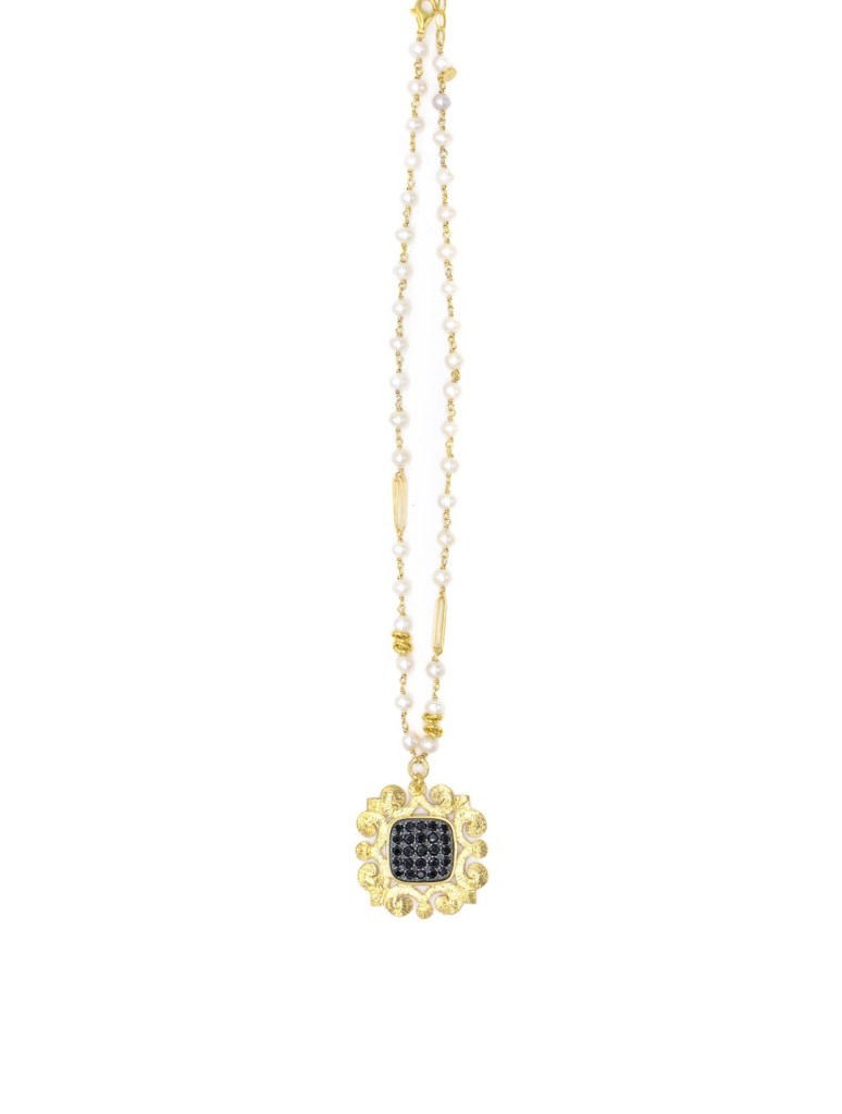 Collana Square zaffiri - SACRAMORE FIRENZE