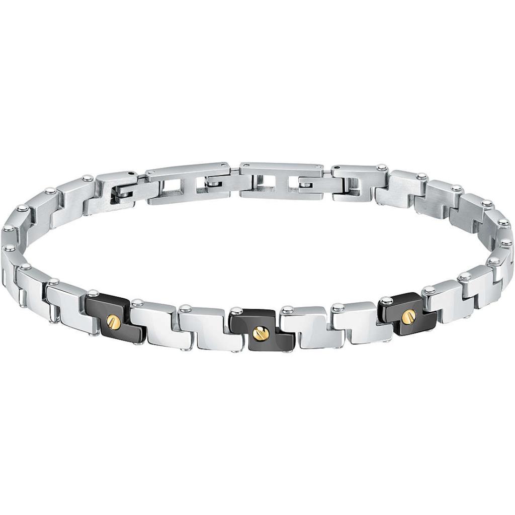 Bracciale Uomo Morellato Gold Black - MORELLATO