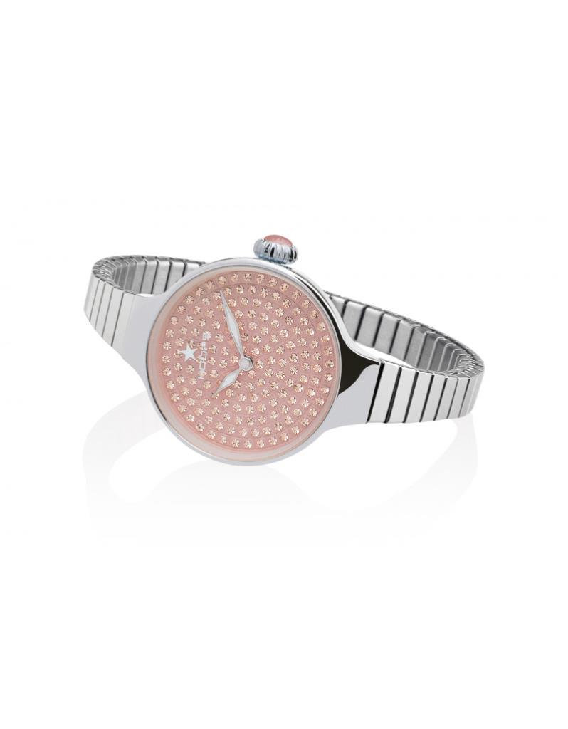 Orologio Hoops Cherie Elastic Silver/Sabbia - HOOPS