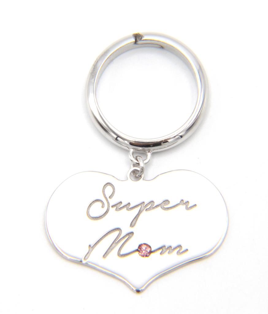 Anello "Super Mom"  Personalizzabile - LORENZO SEGONI SILVER