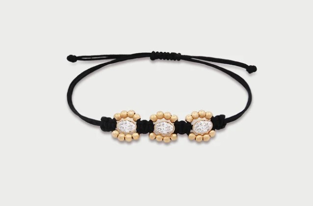 Bracciale Tessuto Daisy - RUE DES MILLE