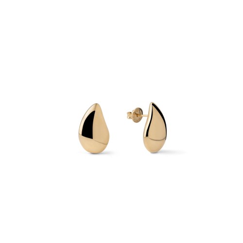 Orecchini Boule in argento dorato - UNOAERRE