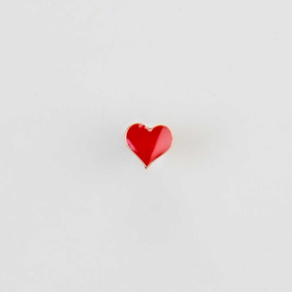 Orecchini cuore rosso - VERSARI ACCESSORIES