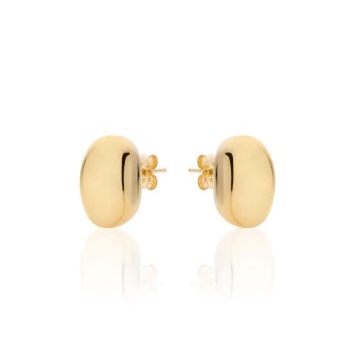Orecchini Unoaerre Boule in argento dorato - UNOAERRE