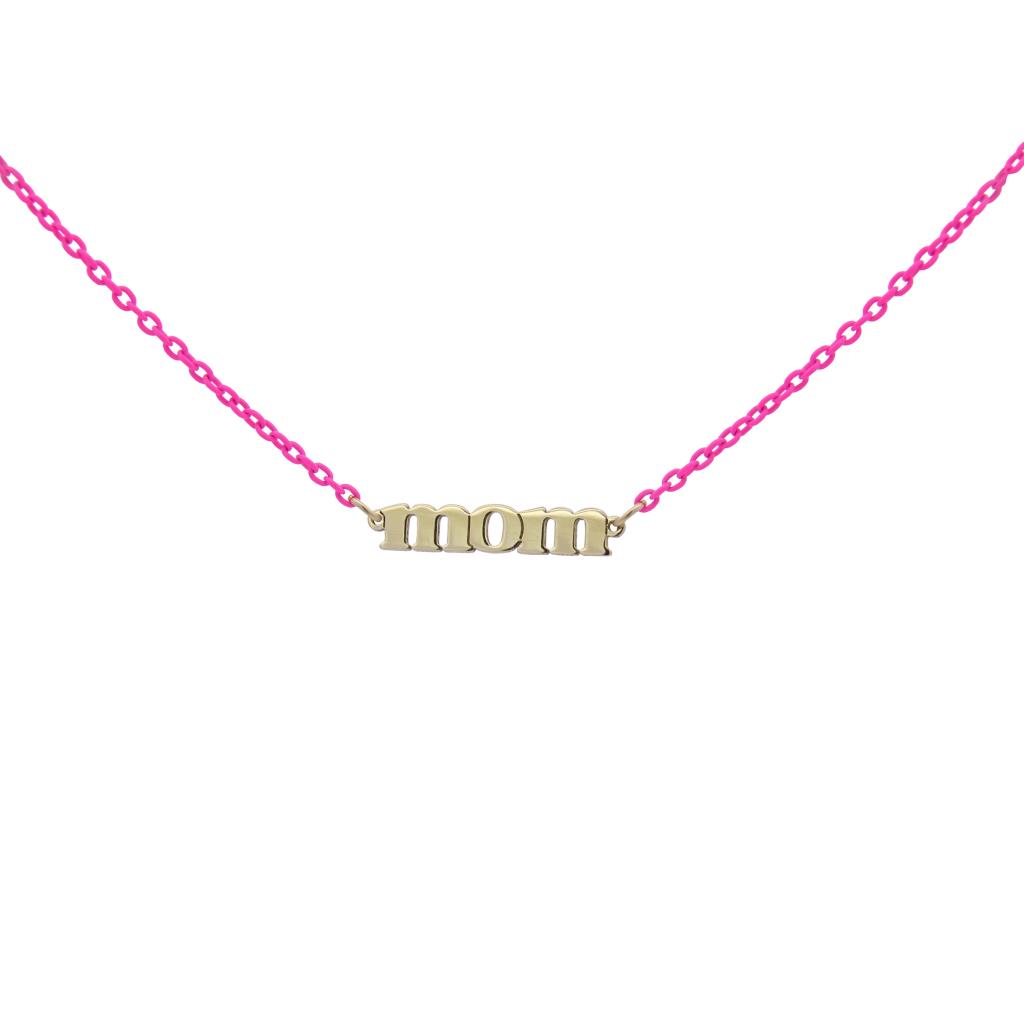Girocolllo Rue Des Mille Golden Mom Fucsia Fluo - RADDI