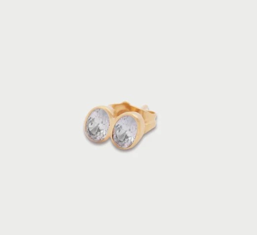 Mono-orecchino Lobo Mini Oval - RUE DES MILLE
