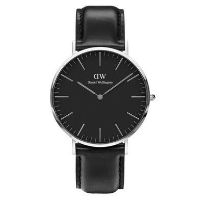 Orologio Daniel Wellington Uomo Classic Pelle Nera - DANIEL WELLINGTON