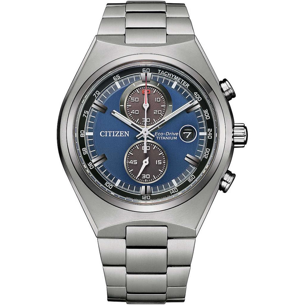 Orologio Cronografo Uomo Citizen Supertitanio Round - CITIZEN