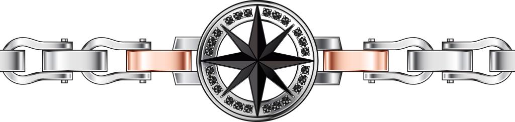 Bracciale Zancan Rosa Dei Venti - ZANCAN