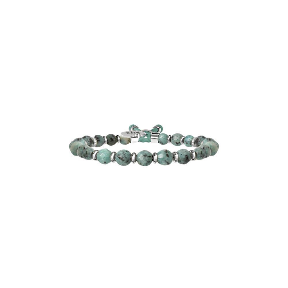 BRACCIALE LABRADORITE E ACCIAIO 316L - KIDULT
