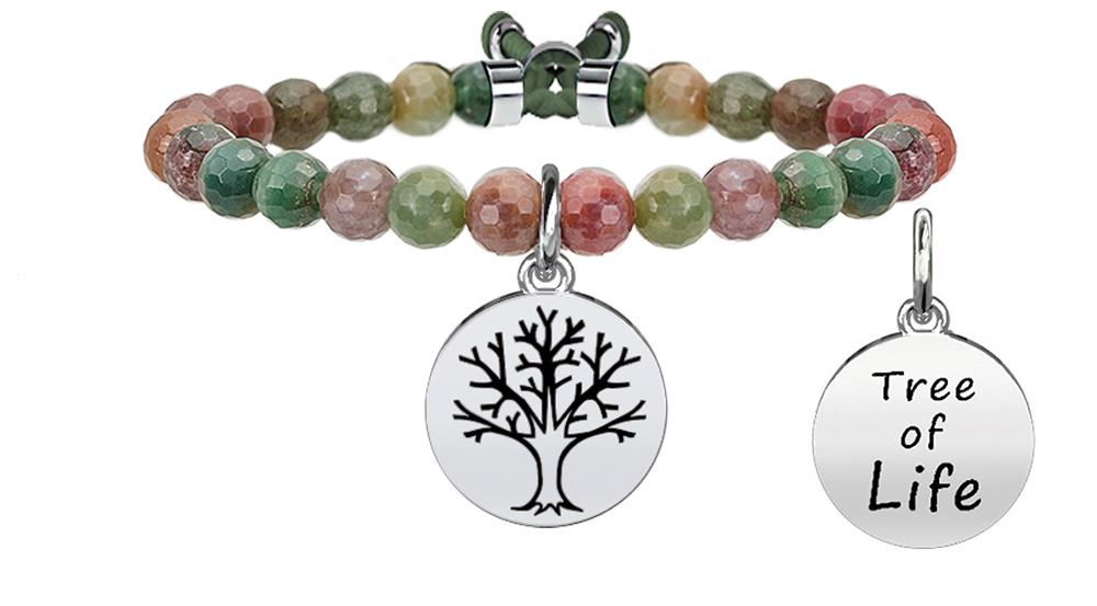Bracciale Kidult Diaspro e Acciaio 316L  - KIDULT