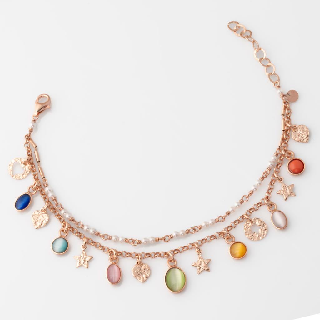 Bracciale Sacramore Firenze Doppio Filo Multicolor - SACRAMORE FIRENZE