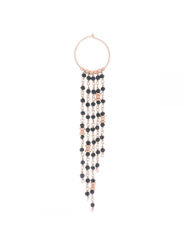 Mono Orecchino Maman et Sophie Cascata Pietre Spinello - MAMAN ET SOPHIE