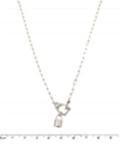 Collana Con Manette E Lucchetto - LORENZO SEGONI SILVER