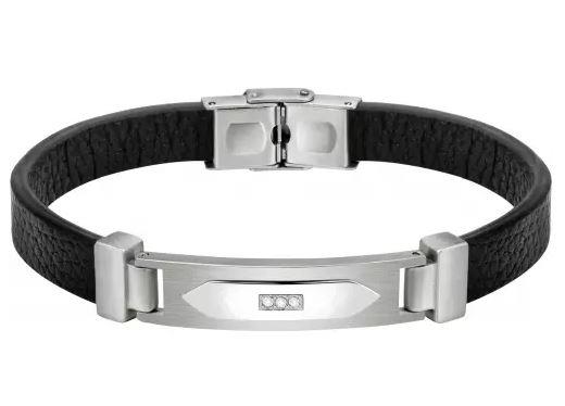 Bracciale Morellato Pelle e Targhetta - MORELLATO