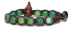 Tamashii Bracciali Classici Agata Verde Menta - TAMASHII