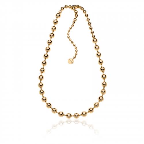 Collana Unoaerre in bronzo dorato Sphere - UNOAERRE