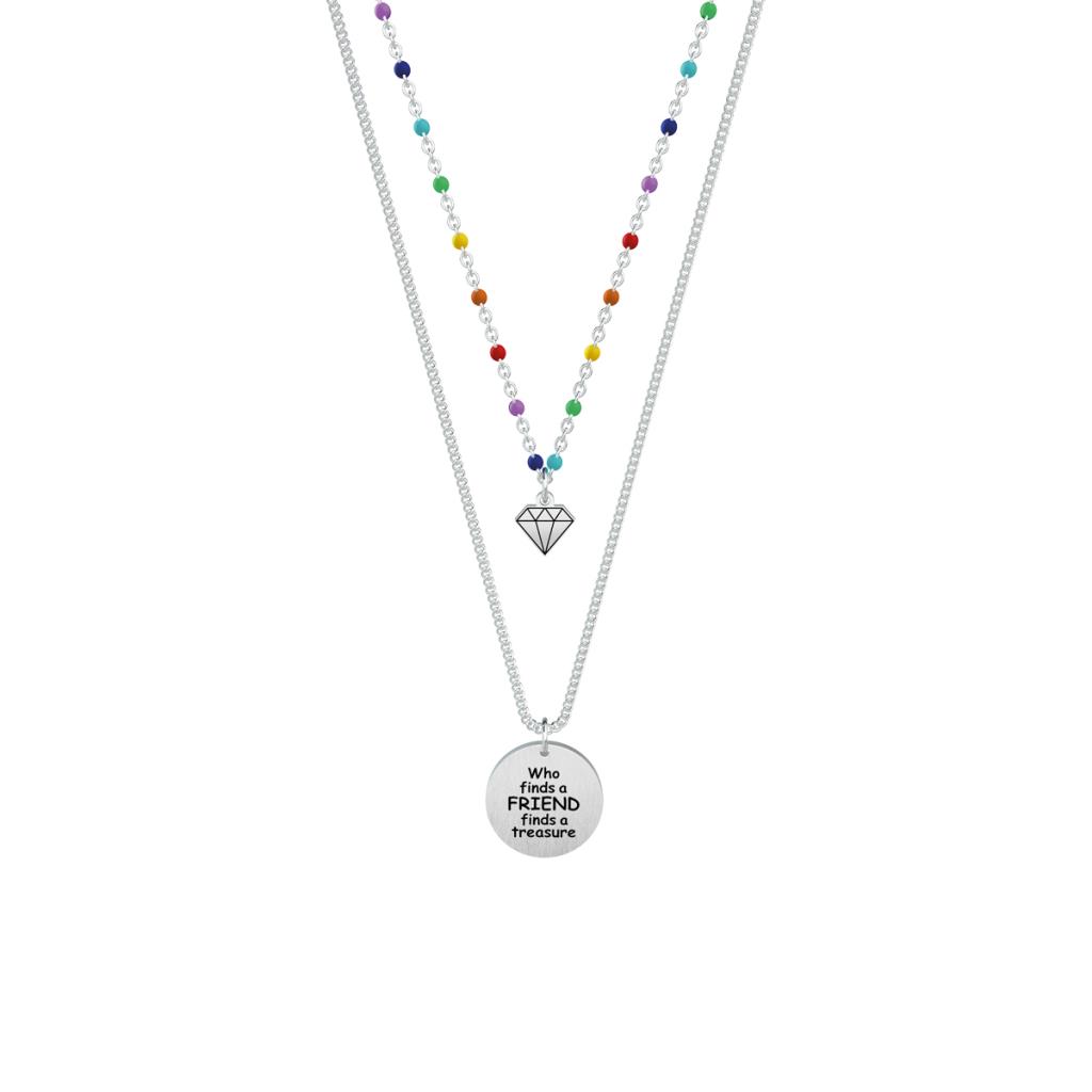 Collana donna Kidult Chi Trova Un Amico - KIDULT