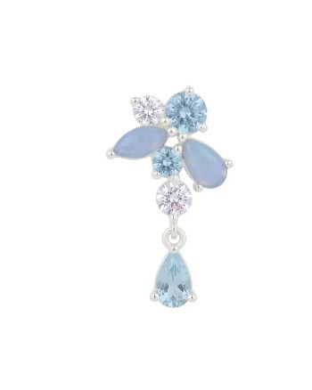 Orecchino Pendente Aquamarine - AMABILE