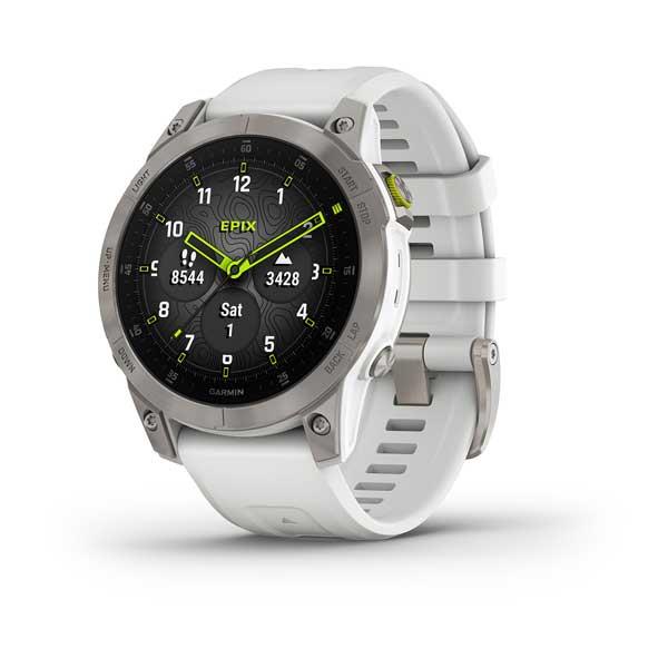 Orologio Garmin Epix™ (Gen 2) Sapphire - White Titanium - GARMIN