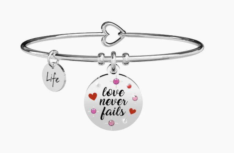 Bracciale kidult Love Never Fails - KIDULT