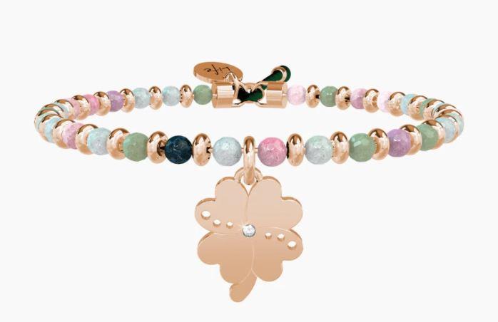 Bracciale Kidult Agata Quadrifoglio - KIDULT