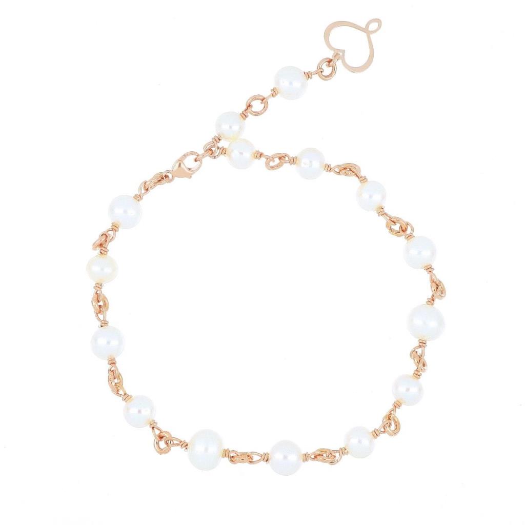Bracciale Maman Et Sophie Perle Bianche - MAMAN ET SOPHIE