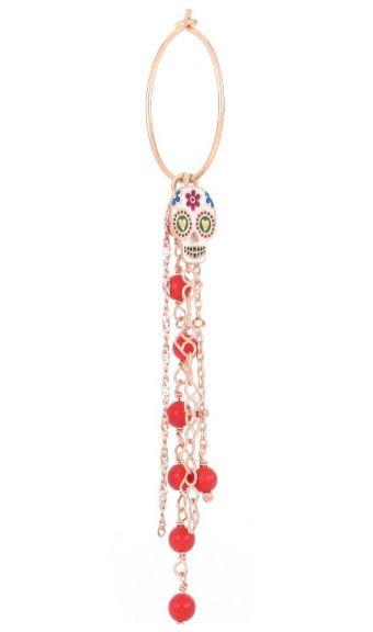 Mono Orecchino maman et Sophie Con Teschio E Corallo - MAMAN ET SOPHIE