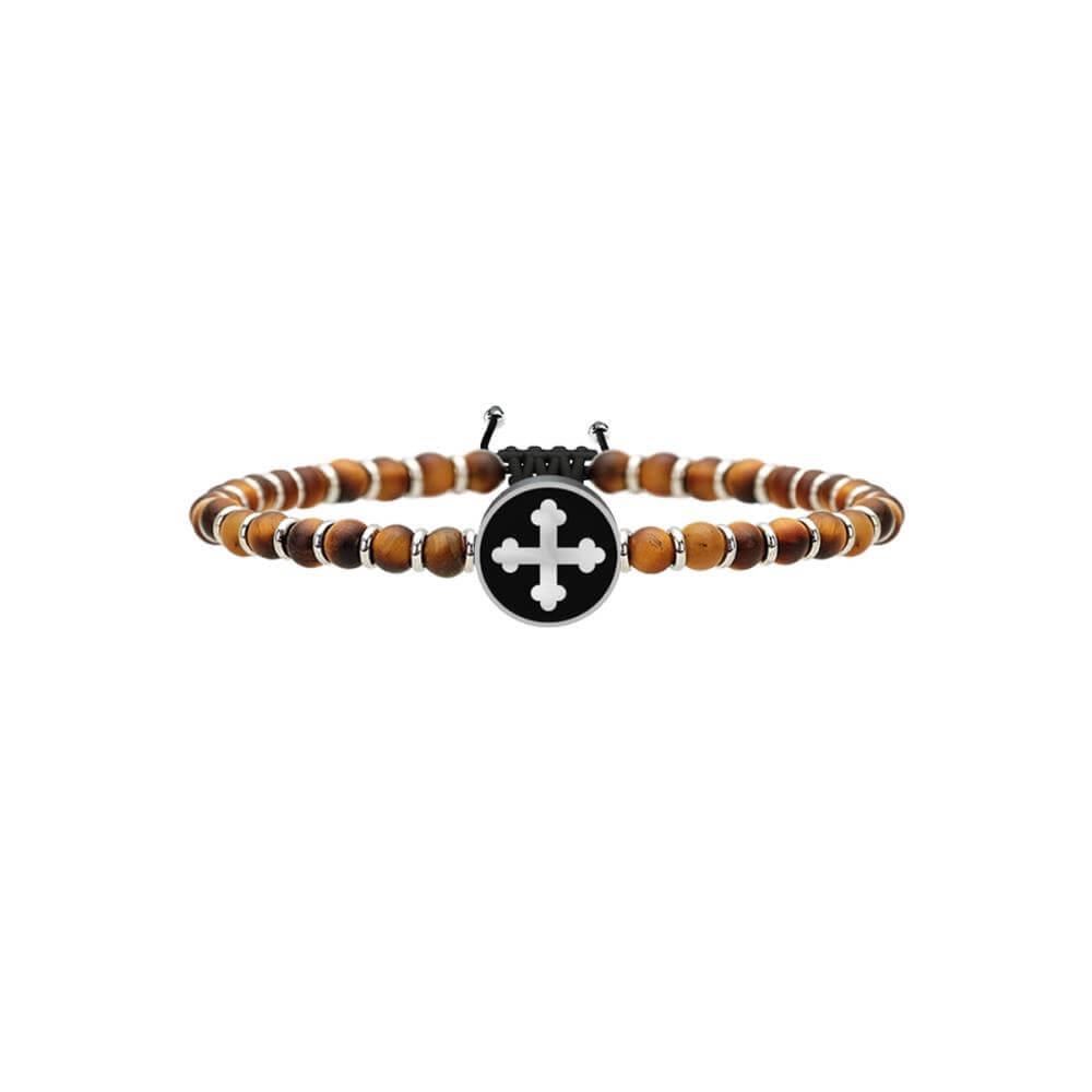 Bracciale uomo Kidult a forma di croce di san michele - KIDULT