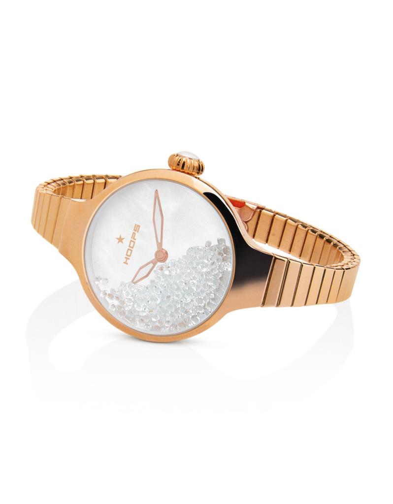 Orologio Hoops Cherie Elastic Gold/Bianco - HOOPS