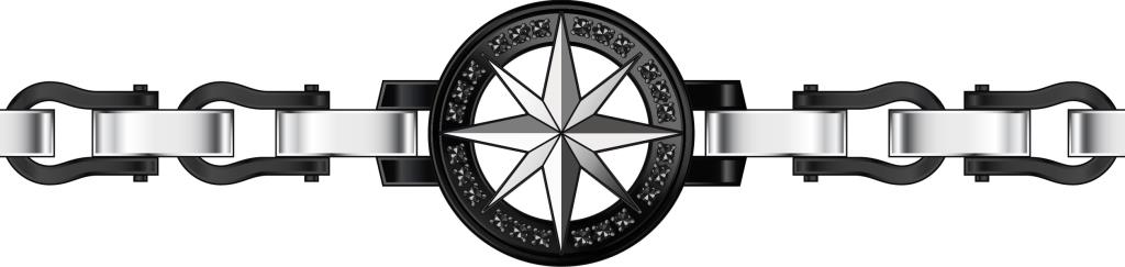 Bracciale Zancan Con Rosa Dei Venti - ZANCAN