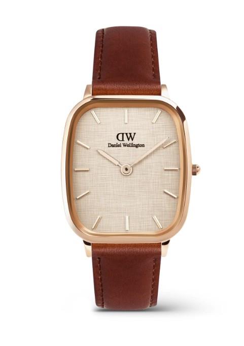 Marlon St Mawes Linen Rose Gold - DANIEL WELLINGTON