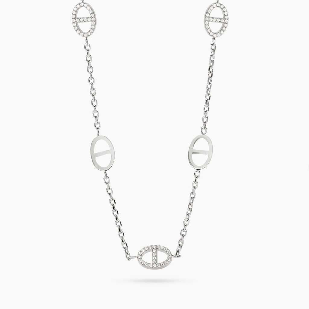 Girocollo con staffe in cristalli - KIDULT