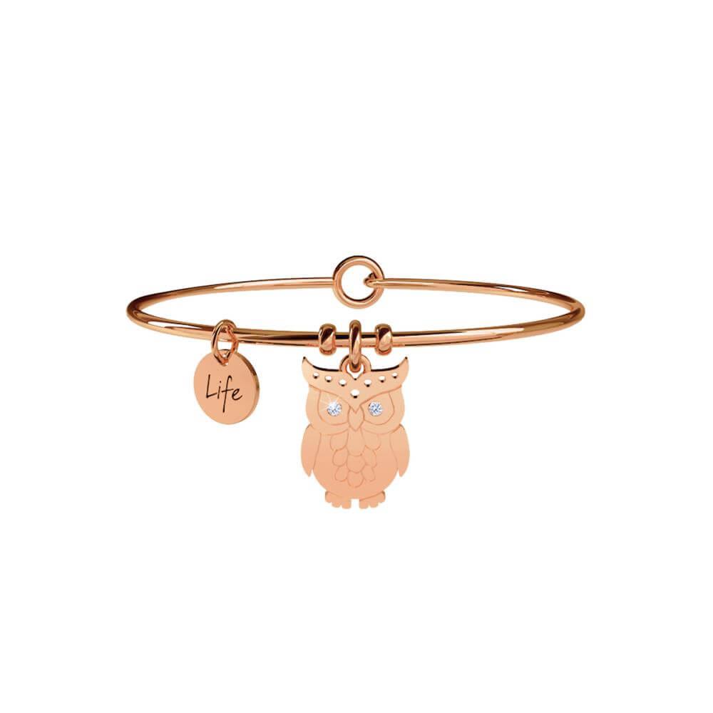BRACCIALE IN ACCIAIO 316L E PVD ROS&Egrave; - KIDULT