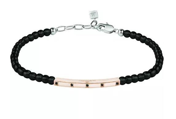 BRacciale Morellato Pvd E Pietre Nere - MORELLATO