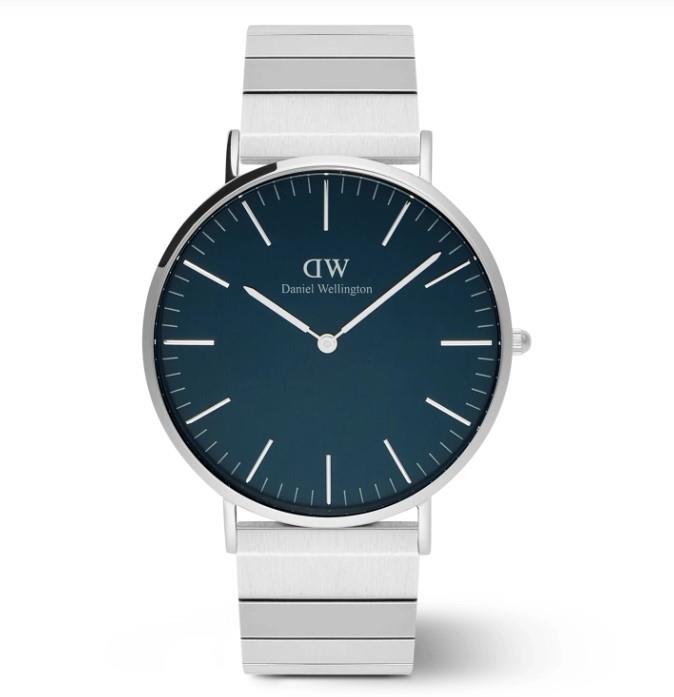 Classic Piano Link Arctic Silver - DANIEL WELLINGTON