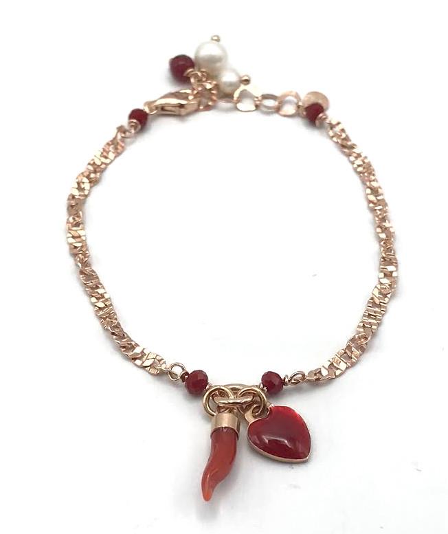 Bracciale Sacramore San Valentino Cuore E Corno - SACRAMORE FIRENZE