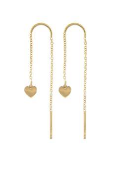 Orecchini Rue Des Mille Catenella Cuore - RUE DES MILLE