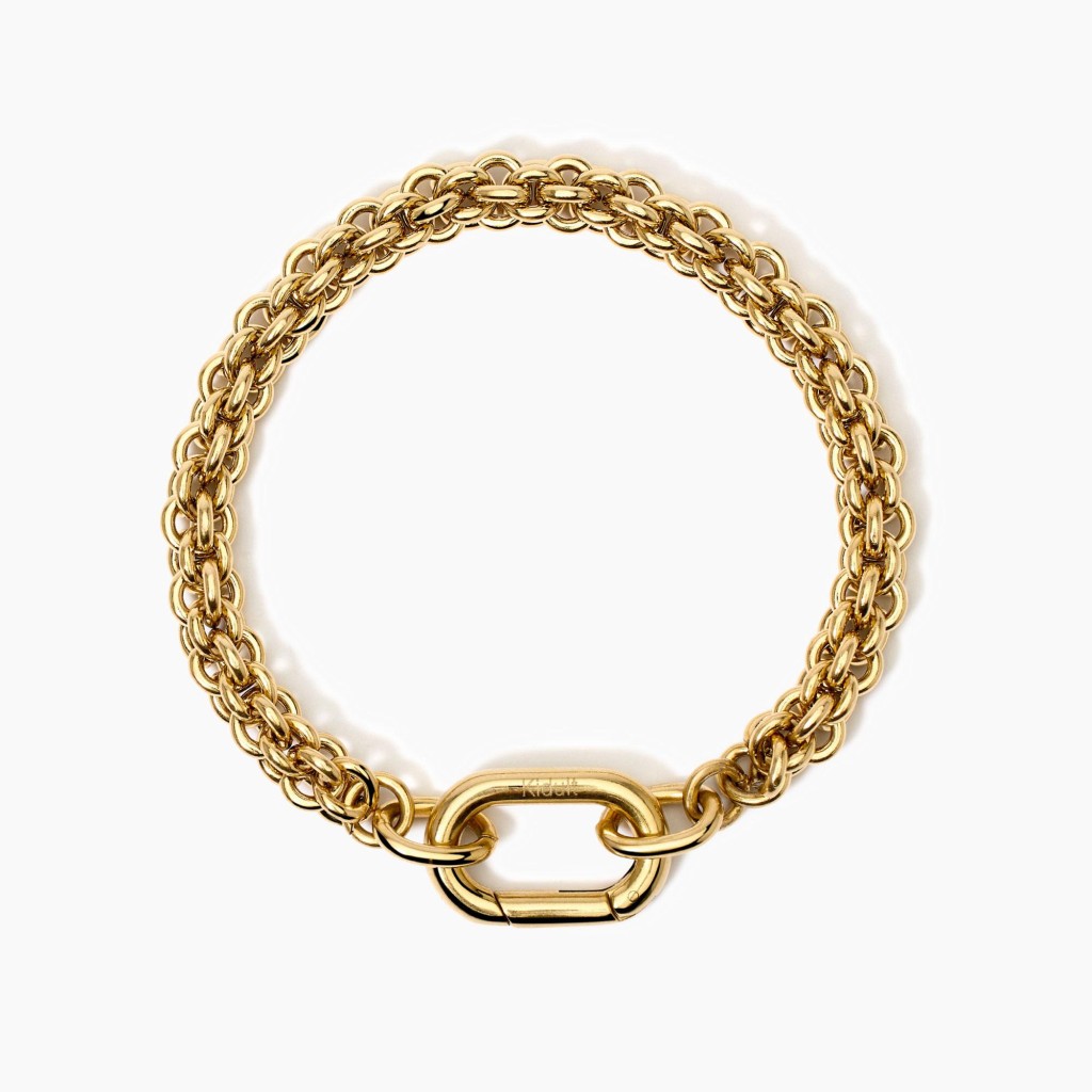 Bracciale dorato con catena - KIDULT