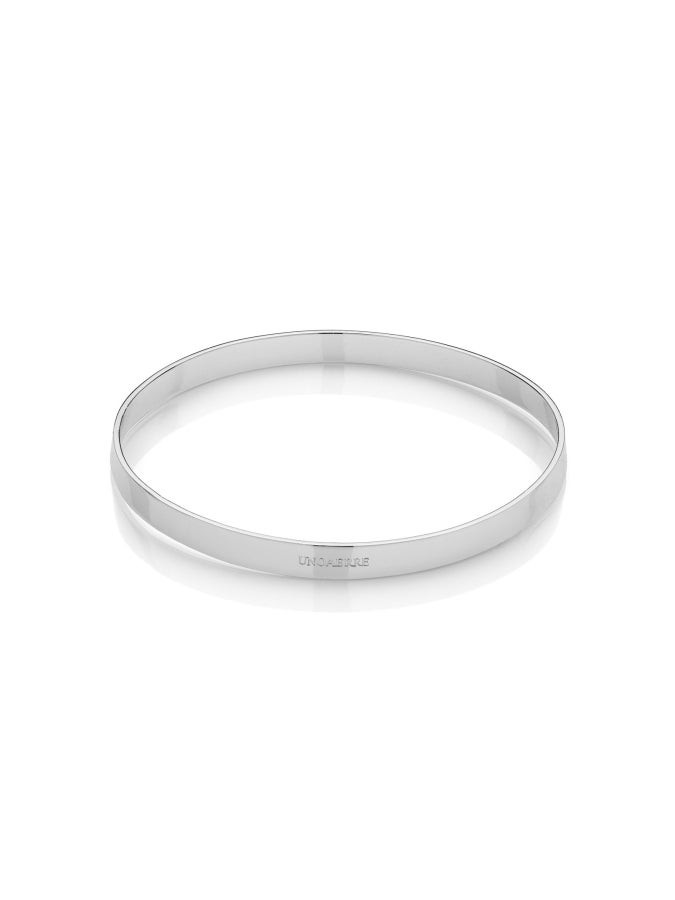 Bracciale rigido argentato Lux - UNOAERRE