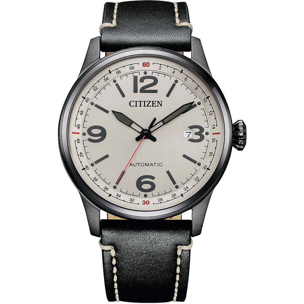 Orologio Uomo Citizen Pilot Meccanico Cinturino in Pelle - CITIZEN