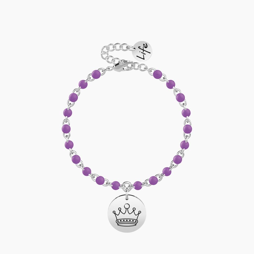 Bracciale Kidult Corona Bracciale Viola - KIDULT