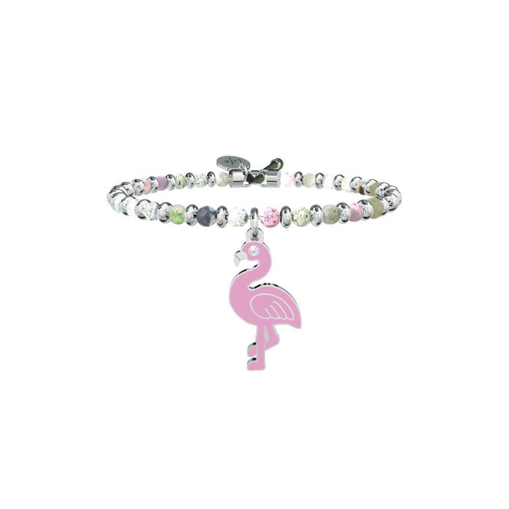 Bracciale Kidult Animal Planet  Ciondolo Flamingo - KIDULT