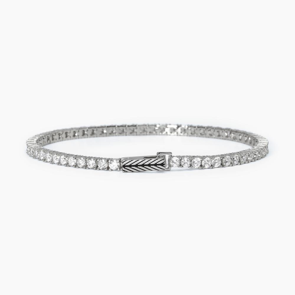 Bracciale Tennis Mabina Zirconi Bianchi - MABINA