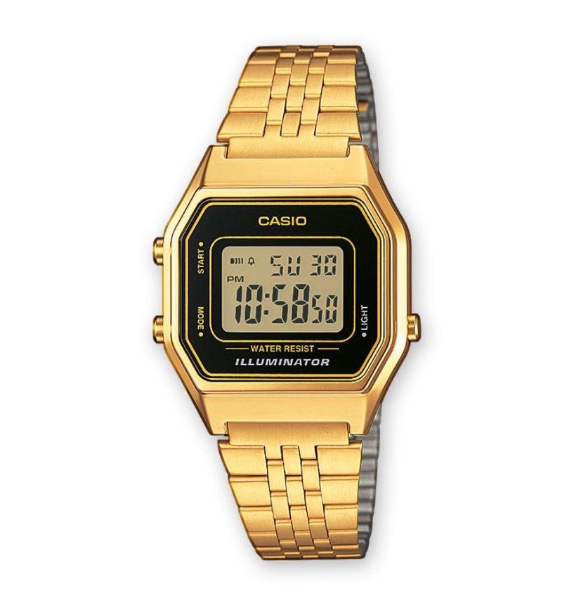 Orologio Casio Glod Nero Piccolo CASIO Gioielleria Lorenzo Segoni